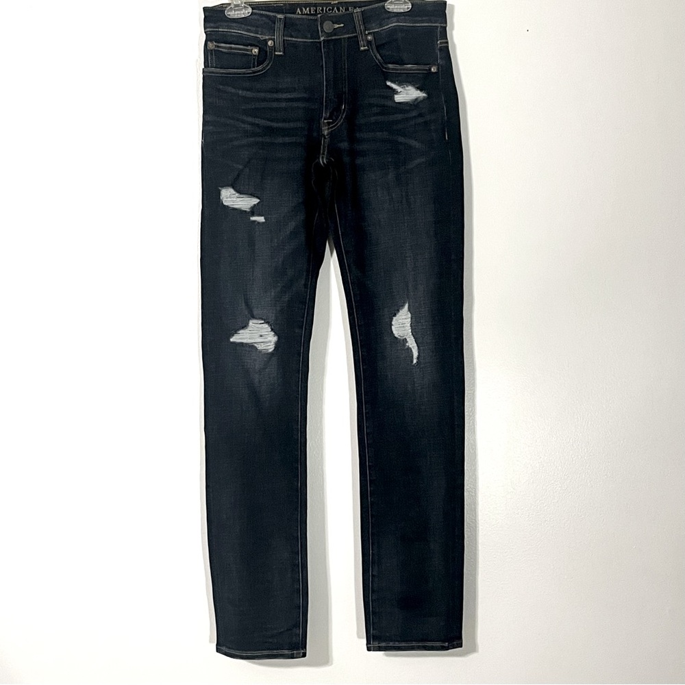 American Eagle Extreme Flex Slim Straight High Rise Jeans Women’s Size 4